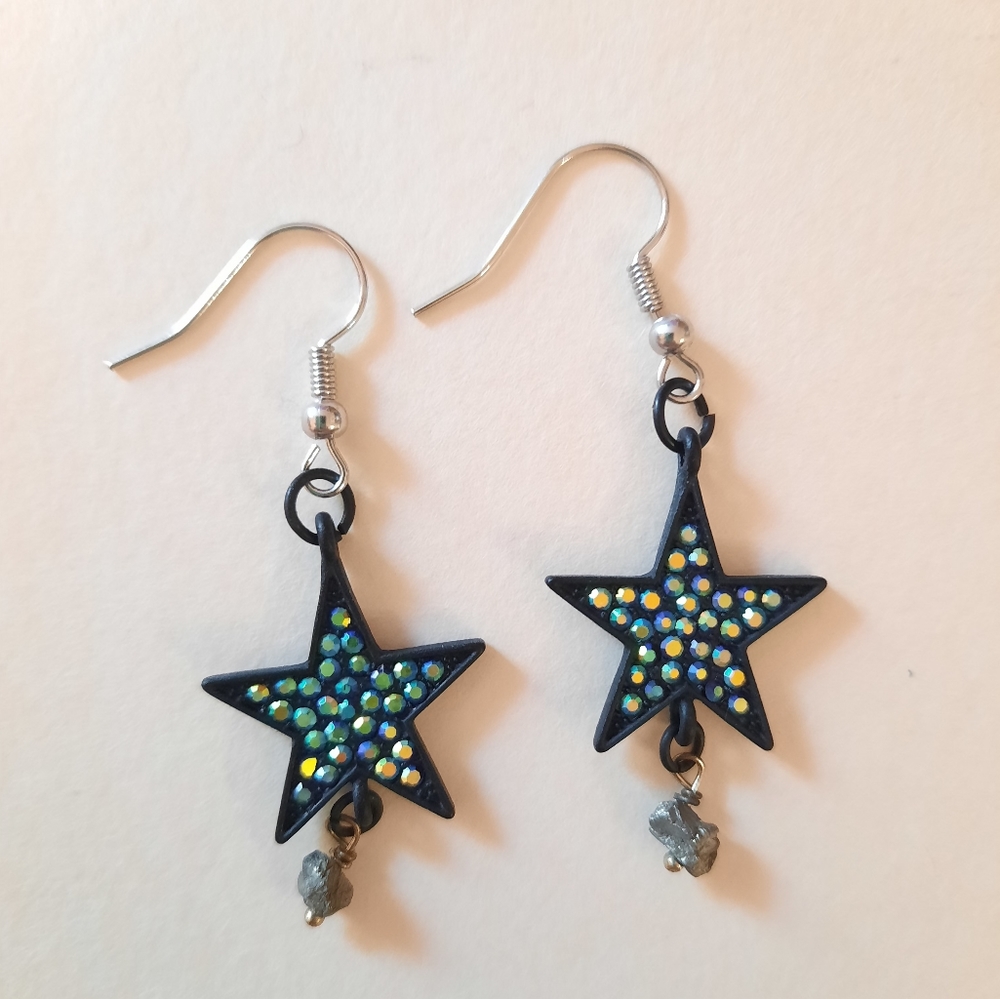 Star Dangle Earrings